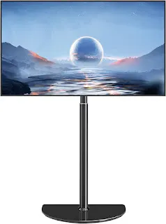 Universal Corner TV Floor Stand with Swivel Mount