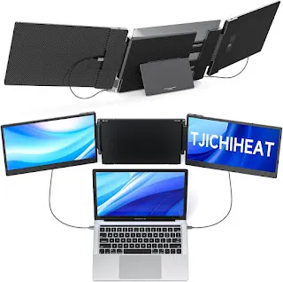 TJICHIHEAT Triple Laptop Screen Extender - S3