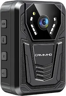 Top 20 Body Cameras for Law Enforcement and Civilian Use CAMMHD F6-128GB 4K Body Camera