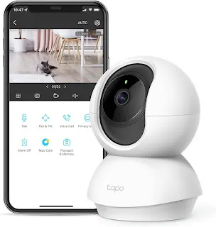 TP-Link Tapo Pan/Tilt Security Camera for Baby Monitor