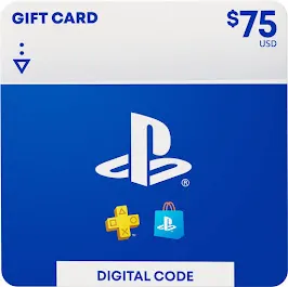 $75 PlayStation Store Gift Card - Digital Code