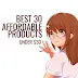 Best 30 affordable products under $30