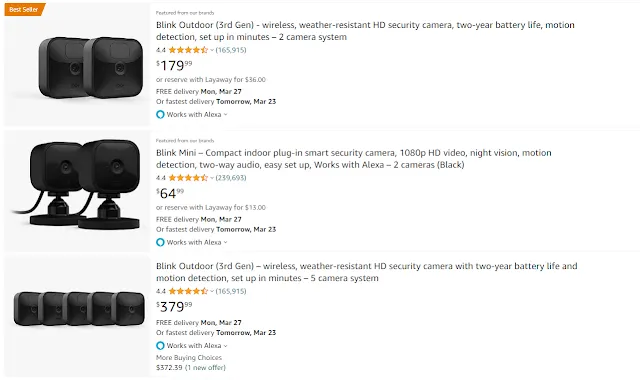 YI 4pc Security Home Camera: Keep an Eye on their Homes and Loved ones