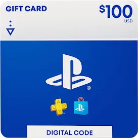 $100 PlayStation Store Gift Card - Digital Code