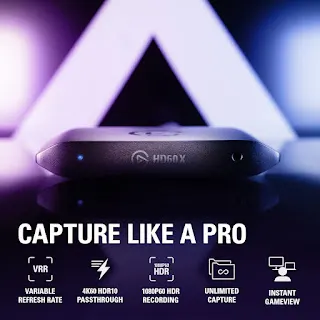 Elgato HD60 X External Capture Card: Share High-quality Videos Online
