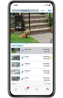 Wireless Weather-resistant HD Security Camera Long Battery Life