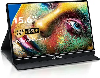 Lepow 15.6 Inch Full HD 1080P Portable Monitor