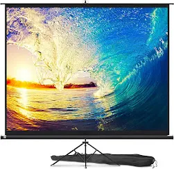 PropVue 100 Inch Projector Screen with Stand