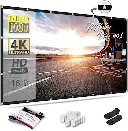Mdbebbron 120 Inch Projection Screen