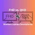 FHD vs QHD: Monitors Laptops Smartphones