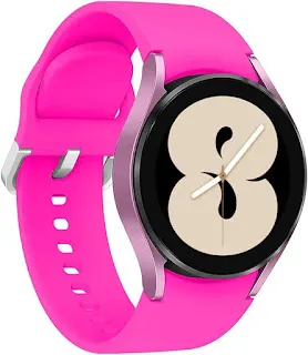 Samsung Galaxy Watch 4 - Pink Silicone Band