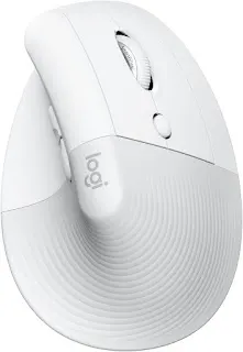 Logitech Lift for Mac Wireless Vertical Ergonomic Mouse - Off White