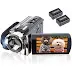 Kicteck Digital Video Camera Camcorder Recorder Full HD 1080P Review