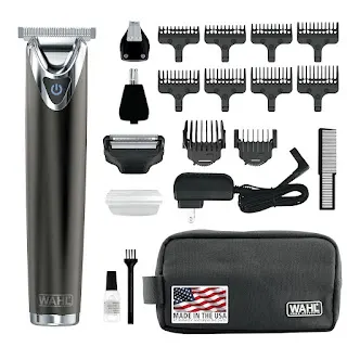 Wahl USA Stainless Steel Lithium Ion 2.0+ Slate Beard Trimmer