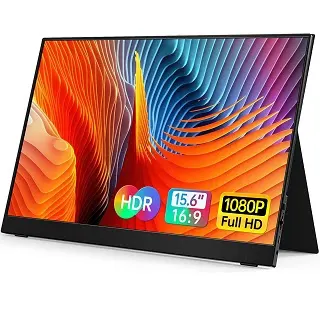 VILVA Portable 15.6 Inch Monitor for Laptop: Sleek, lightweight, and Ultra-thin device