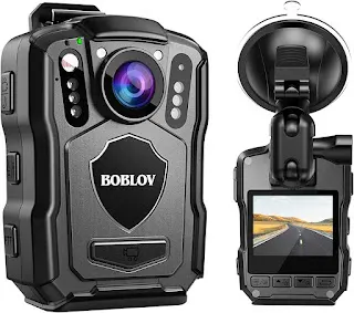 Top 20 Body Cameras for Law Enforcement and Civilian Use BOBLOV 2K 64GB Body Camera