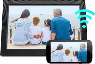 Aluratek 8 Inch Digital Photo Frame| Aluratek Digital Picture Frame