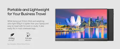 Arzopa Portable Monitor 17.3