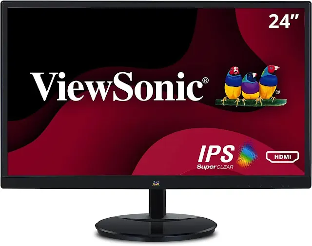 ViewSonic VA2459-SMH 24 Inch IPS 1080p LED Monitor