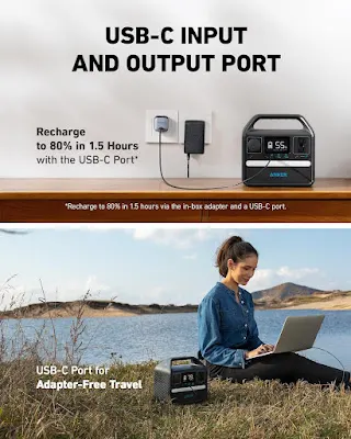 nker 521 Portable Power Station. With its 256Wh capacity