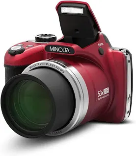 Minolta MN53Z-R Pro Shot Digital Camera Bundle Review Minolta MN53Z-R Pro Shot rises to the challenge with its advanced optical image stabilization technology