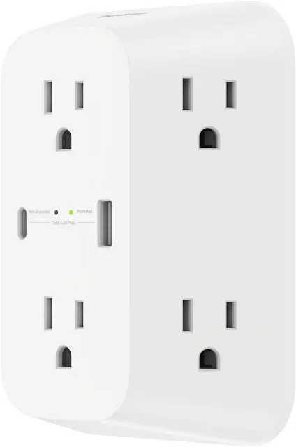 Belkin 6-Outlet Surge Protector Power Strip