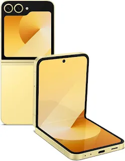 SAMSUNG Galaxy Z Flip 6 AI Cell Phone, 512GB Unlocked Android Smartphone, FlexCam, Photo Assist, Camcorder Mode, Live Interpreter, Foldable Design, 2024, US 1 Yr Manufacturer Warranty, Yellow