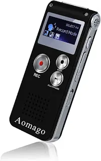 Aomago 32GB Digital Voice Recorder