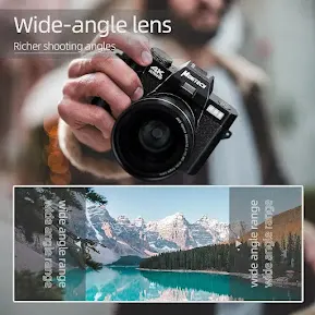 monitech digital camera 4k 48mp  Pros & Cons