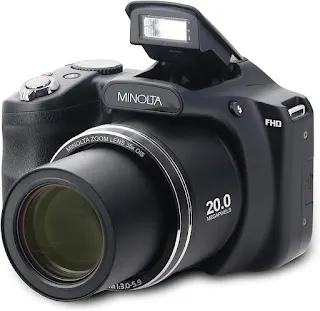 Minolta 20 Mega Pixels High Wi-Fi Digital Camera