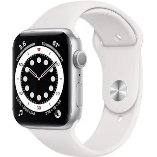 Apple Watch Series 6 || Apple White Sport Band