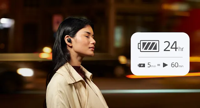 Listen All Day, Charge in Minutes