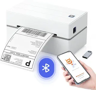7 Best Thermal Printers for Labeling and Printing Needs MUNBYN Bluetooth Thermal Shipping Label Printer