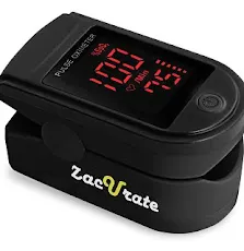 ZAURATE PRO SERIES 500DL FINGERTIP PULSE OXIMETER BLOOD OXYGEN SATURATION MONITOR