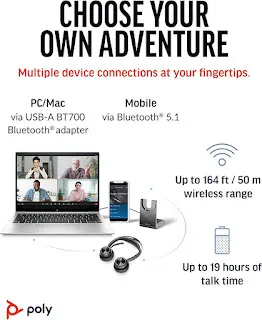 Poly Voyager Focus 2 UC Wireless Headset: Unleashing the Power of Seamless Communication and Immersive Audio Poly Voyager Focus 2 UC Wireless Headset: Unleashing the Power of Seamless Communication and Immersive Audio