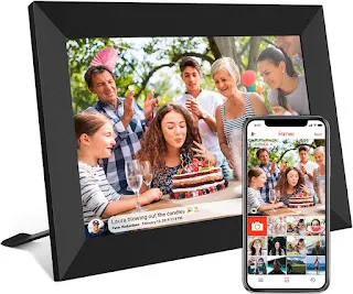Aluratek 8 Inch Digital Photo Frame| Aluratek Digital Picture Frame