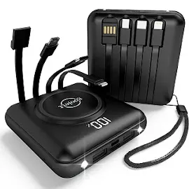 Wireless Portable Charger Power Bank 10000mAh
