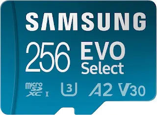 SAMSUNG EVO Select Micro SD-Memory-Card