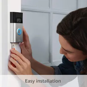 Ring Video Doorbell - 1080p HD video, improved motion detection