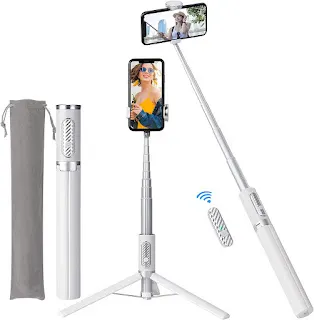 ULCLAYRUS 60" Aluminum Selfie Stick Tripod