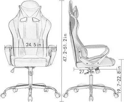Best Gaming Chair for Back Pain | BestOffice High-Back Gaming Chair Reasons to Buy and Avoid