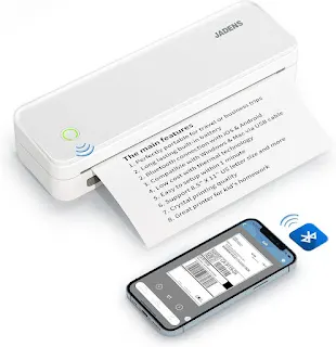 7 Best Thermal Printers for Labeling and Printing Needs JADENS Portable Printers Wireless for Travel