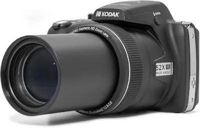 Minolta MN53Z-R Pro Shot Digital Camera Bundle Review Kodak PIXPRO Astro Zoom AZ528-BK Digital Camera