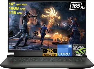 Dell G16 7000 7620 16 Gaming Laptop 16" QHD WVA 165Hz