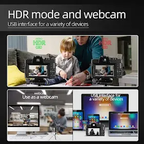 monitech digital camera 4k 48mp  Specifications