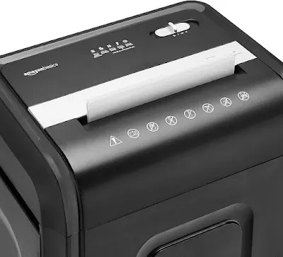 Amazon Basics 24 Sheet Cross Cut Paper CD and Credit Card Shredder Amazon Basics 24 Sheet Cross Cut Paper CD and Credit Card Shredder