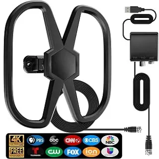 Bzoxauy 910 Miles Long Range TV Antenna