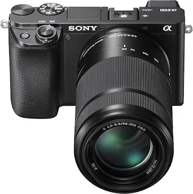 Sony Alpha A6100 Mirrorless Camera with 16-50mm and 55-210mm Zoom Lenses, ILCE6100Y/B, Black Sony Alpha A6100 Mirrorless Camera with 16-50mm and 55-210mm Zoom Lenses, ILCE6100Y/B, Black