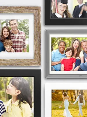 Aluratek 8 Inch Digital Photo Frame| Aluratek Digital Picture Frame