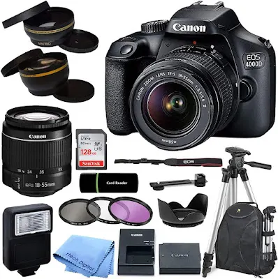 Minolta MN53Z-R Pro Shot Digital Camera Bundle Review Canon EOS 4000D / Rebel T100 DSLR Camera Bundle (Renewed)